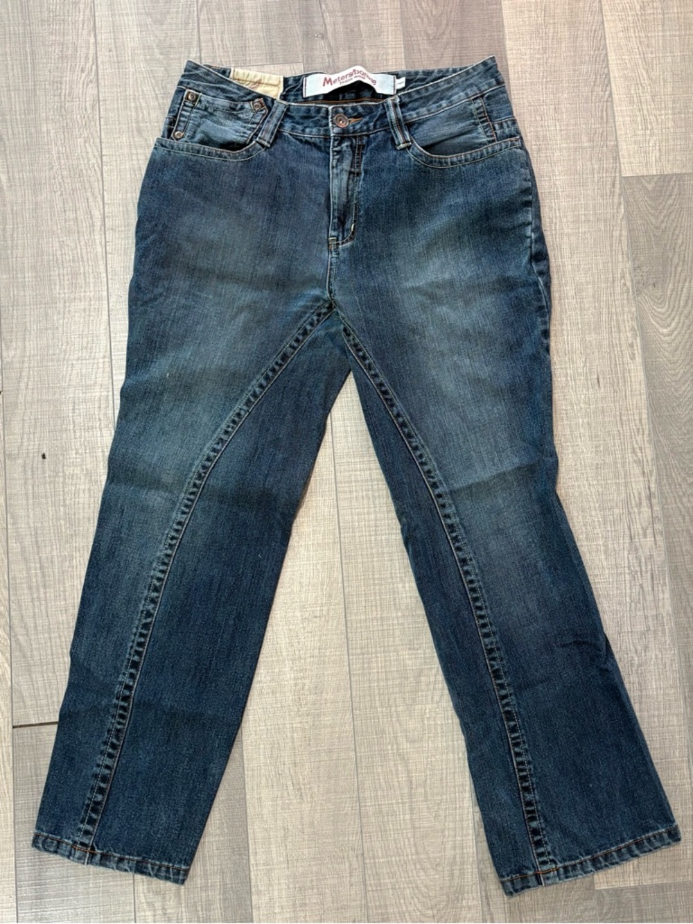 Men's Slim Straight Jeans in Vintage Blue